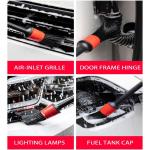 Five Piece Set Auto Cleaning Car Detailing Brush PP Material