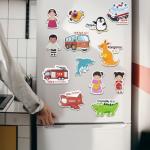 Colorful Refrigerator Cute Animal Fridge Magnets For Kids