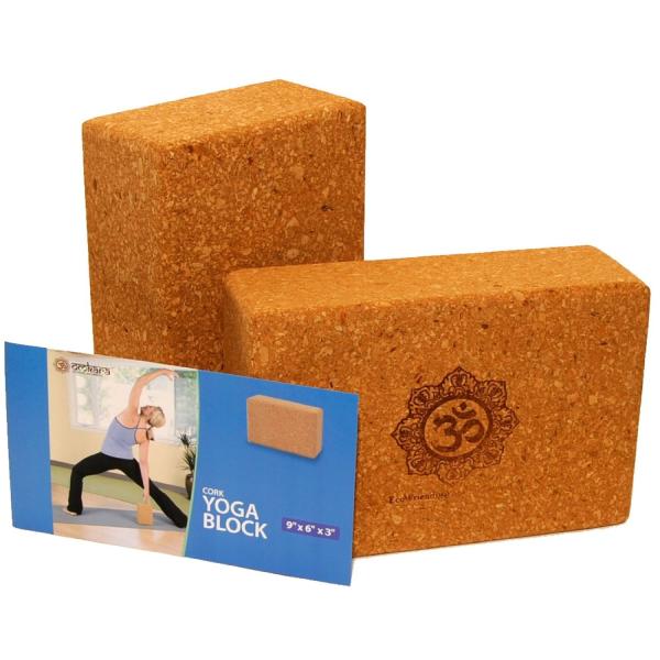 Buy cheap Eco-friendly EVA bamboo and cork yoga blocks from wholesalers