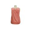 Buy cheap U Neck Satin Tank Top Plus Size , Strappy Camisole Tops Back Collar With Triangle Lace from wholesalers