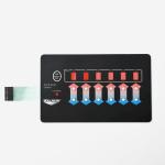 Multifunctional Backlight Membrane Switch 50mA Current For Automotive Medical