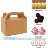 Buy cheap Brown Goodies Boxes Dessert/ Treat/ Gable/ Kraft Party Favor Boxes, Popcorn,Toys,Baby Showers,Birthday from wholesalers