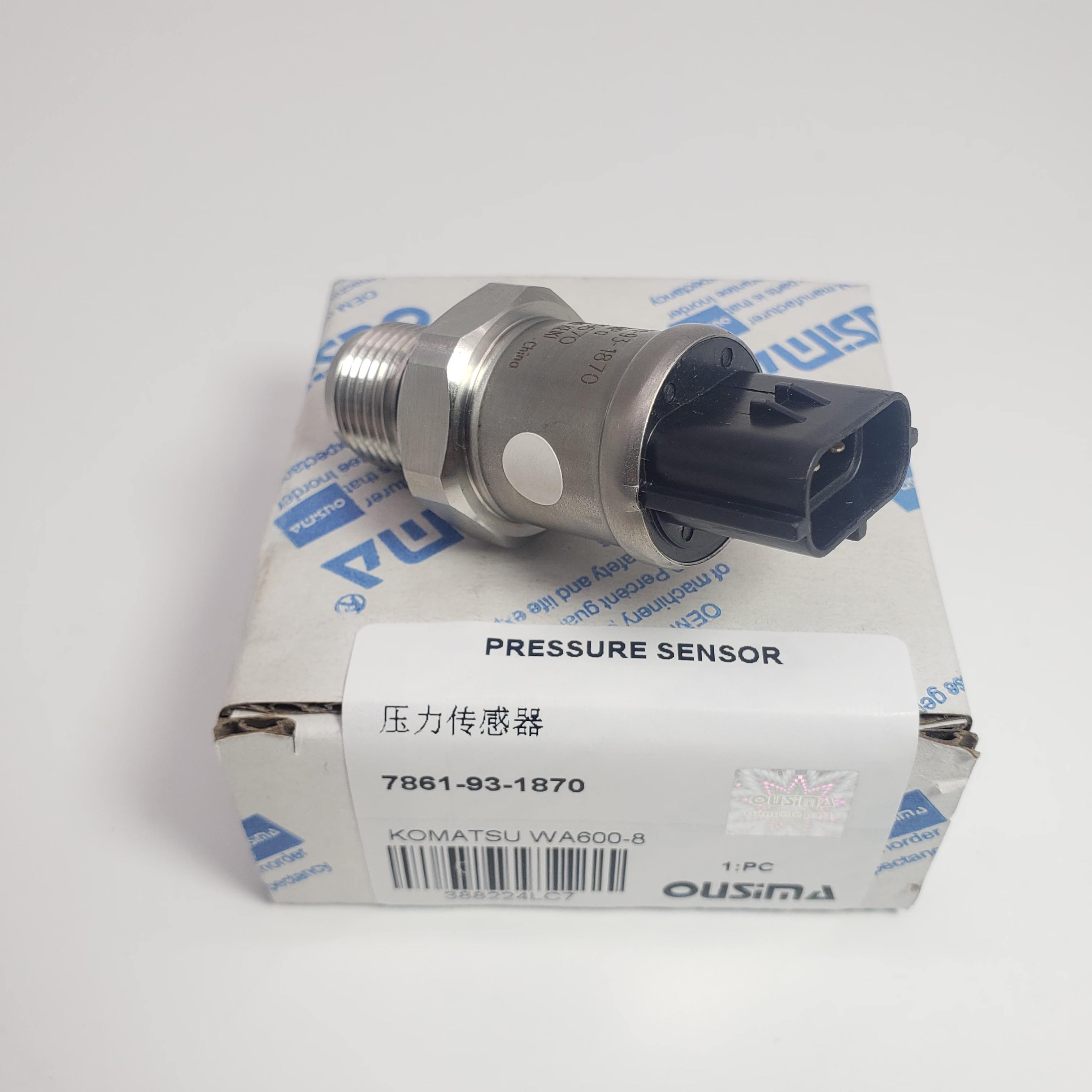 Pressure Sensor 7861-93-1870 For KOMATSU Machinery