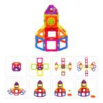 Geometric Shape Magnetic Building Blocks Cognitive Toy Early Education Teaching