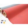 Buy cheap 760G Silicone Coated High Silica Fiberglass Cloth 1000℃ 0.7MM Satin Weave from wholesalers