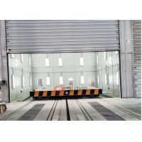 Buy cheap Military Spray Booth With Base Transport Rail Heavy Machine Painting Booth Line product
