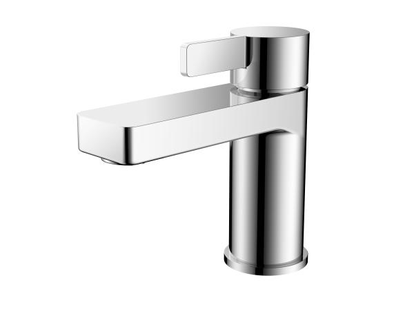 Buy cheap Modern Style Ceramic Basin Mixer Faucet Double Handle Water Pressure 0.5-3.0 Bar T8752W from wholesalers