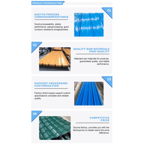 Assurance Mid Hard PPGI Corrugated Steel Prepainted GI Roof Sheet with SABS Certificate