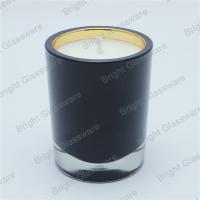 Buy cheap fashion decoration black candle holder, candle container sale in holiday product