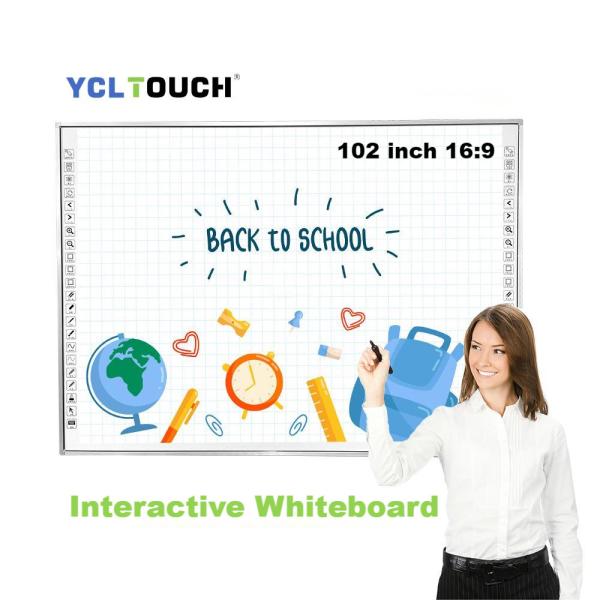 Buy cheap 102 Inch Smart Electronic Blackboard Interactive Whiteboard For Meeting Teaching from wholesalers