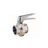 Buy cheap Threaded Ends 2 Inch Sanitary Clamp Butterfly Valve from wholesalers