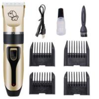 Buy cheap 1200mAh Dog Grooming Electric Clippers Rechargeable Cat Hair Trimmer Machine product