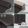 Buy cheap Blinding Fiberglass Pvc Sunscreen Roller Fabric Waterproof for Garden Roof from wholesalers