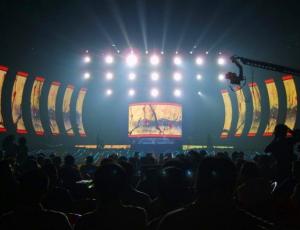 Wholesale P4 Soft Hd Flexible Full Color Led Module Rental Pixel Density 62500 Dots / Sqm from china suppliers