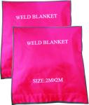 Uncoated Fireproof Welding Blanket 1.5mm Thickness Satin Weave