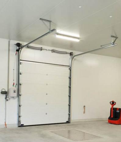 Buy cheap Industrial Sectional Overhead Door Trader With Logistics Warehouse Loading from wholesalers