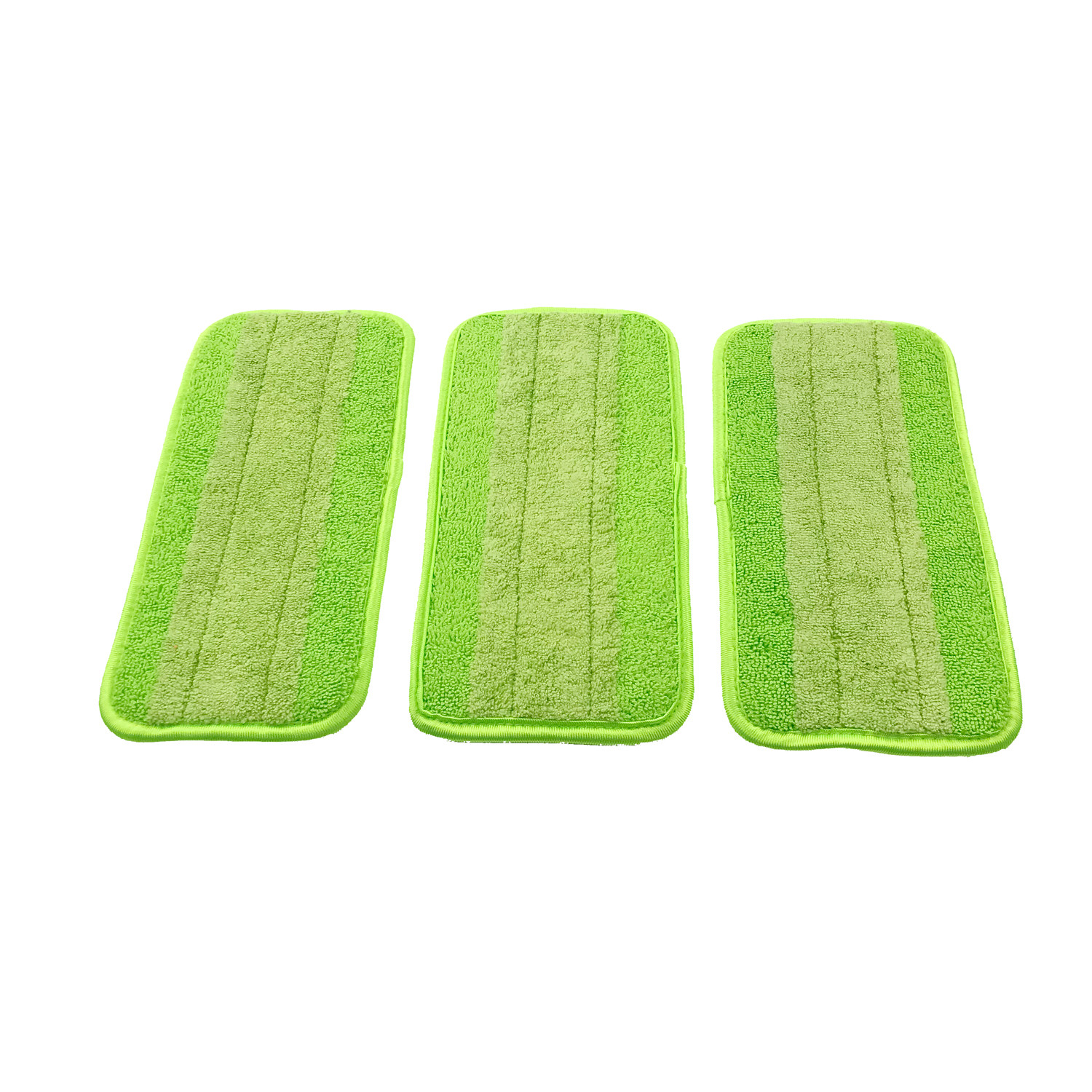 12" Green Microfiber Small Size Commercial Mop Bonas Mop Pad