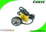 25000 Lux Mining Cap Lamp IP68 Waterproof Aluminum SAMSUNG Battery LED