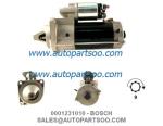 0001107068 0001107069 - BOSCH Starter Motor 12V 1.1KW 9T MOTORES DE ARRANQUE