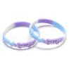 Buy cheap Glow In The Dark Rubber Bracelets Personalized Custom Sports Bracelets from wholesalers