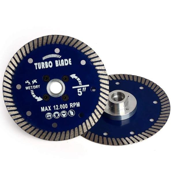 Buy cheap Porcelain Cutting 9 Inch Diamond Saw Blade With Removable 5/8"-11 Flange from wholesalers