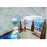 Buy cheap Galvanized Steel Frame Glamping Dome Tent Hold Snow Wind Rain from wholesalers