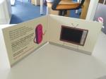 Advertising Player LCD Video Brochure , 4.3 Inch - 10 Inch Video Mailer