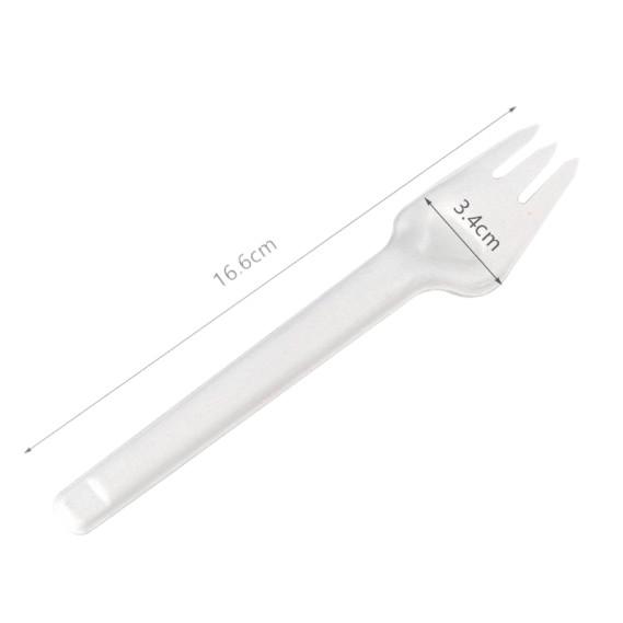 Buy cheap 6.5'' Compostable Cutlery Sugarcane Bagasse Eco Friendly Disposable Forks 1000 Count from wholesalers