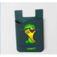 Buy cheap Colorful Name Card Holder,Silicone Smart Card Wallet For Smart Phone product