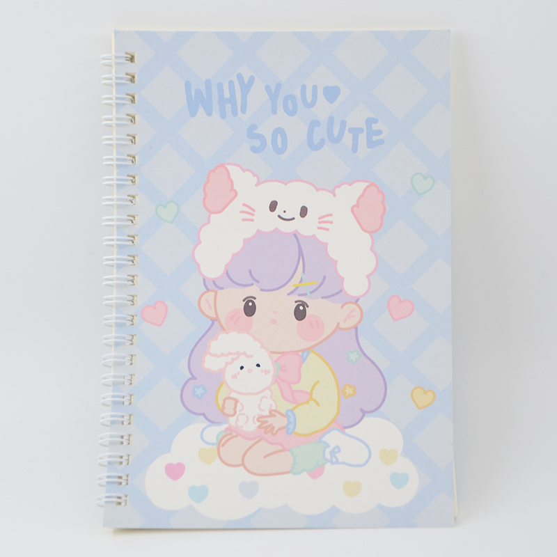 Gift Custom Print Kawaii Diary Classmate Notebooks for Office and School Students