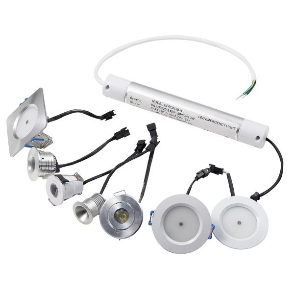 Buy cheap Ceiling Recessed Battery LED Emergency Downlight IP20 from wholesalers