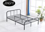 King Platform Black Steel 120CM 150CM Modern Metal Bed Frame