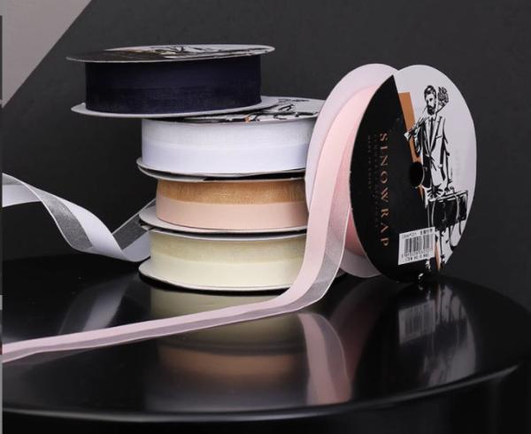 Manufacturer 4cm Rose Ribbon Wedding Ribbon Flower Gift Cake Packaging Ribbon