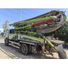 Buy cheap 38m Concrete Pump Truck Zoomlion Construction Machinery Vibrating Amplitude 2.6mm 23000kgs from wholesalers