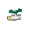 Buy cheap General NPT BSP Female Threaded Ball Valve Brass Copper Forged Brass Ball Valve Blow-out Proof Stem Al Handle from wholesalers