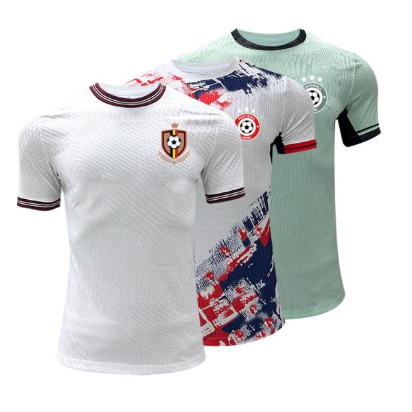 Buy cheap 100% Polyester Material Football Team Jersey 120 - 160gsm Fabric Weight Quick Dry from wholesalers