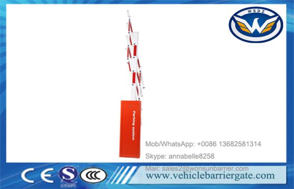 Double Spring Motor Automatic Security Barriers Parking Boom Flexible Auto