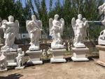 Indoor grace lady marble sculptures park marble stone statues ,China stone