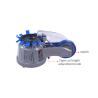 Buy cheap Compact Size Multi Auto Electric Tape Dispenser Zcut-2 25mm Width Safety from wholesalers