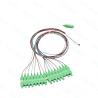 Buy cheap LC APC 1x16 Connector Fiber PLC Splitter Mini Steel Tube Fiber Optics Splitter from wholesalers