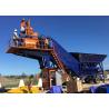 Buy cheap Continuous Ready Mix Mobile Concrete Plant , 25m3 Small Central Mix Concrete Plant from wholesalers