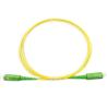 Buy cheap Rugged Yellow Fiber Optic Patch Cord SC / APC - SC / APC For Telecommunication from wholesalers