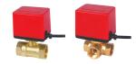 Fan Coil Motorized Electric Ball Valve For HVAC System , CE Standard