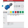 Buy cheap Anti Corrosion 230V 3p 63A IP44 Industrial Power Socket from wholesalers