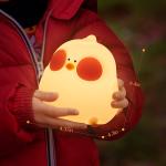 Duck Night Light For Kids Cute Duck Lamp Rechargeable Dimmable Nightlight