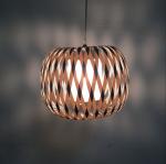 Grey Polypropylene Lampshade 300*200MM Pendant 220v Night Light