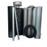 Buy cheap CE Silver Color 1200mm SS 6 Galvanized Stove Chimney Pipe from wholesalers
