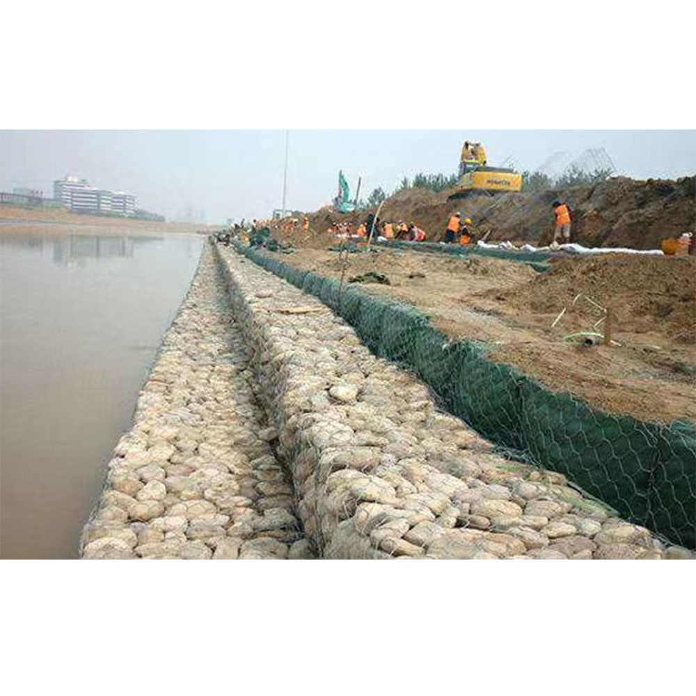 2m X 1m X 1m Easy To Install Gabion Box Wire Diameter 2.7mm