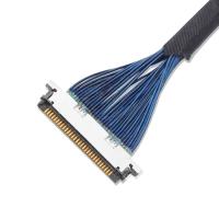 Buy cheap PEX 0.4mm 30p LVDS Micro Coaxial Cable CBL 20472-030T-10R Lvds Display Connector product