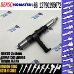 Injector 9709500-056 095000-0561 095000-0562 for KOMATSU pc400-7 WA500-6 6218-11